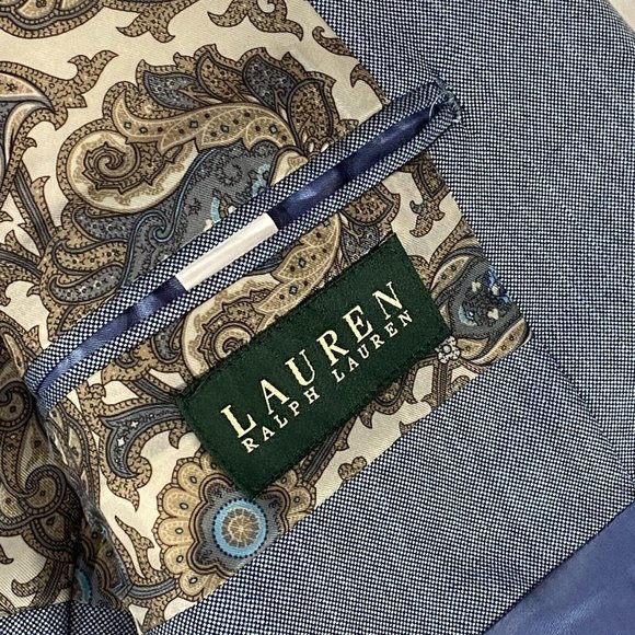 Ralph Lauren LRL Men Blazer SportCoat Size 40R Jacket 48-DR92 - Picture 8 of 12